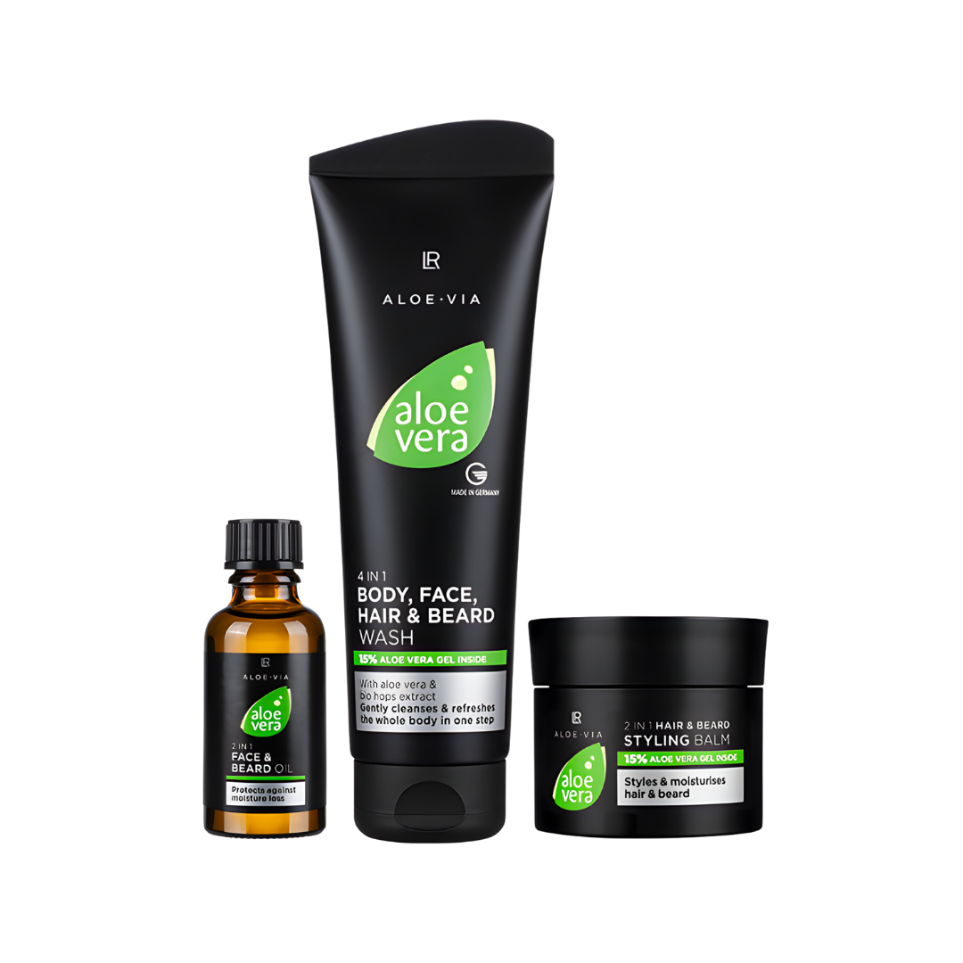 LR ALOE VIA - Aloe Vera Erkek Bakım Seti