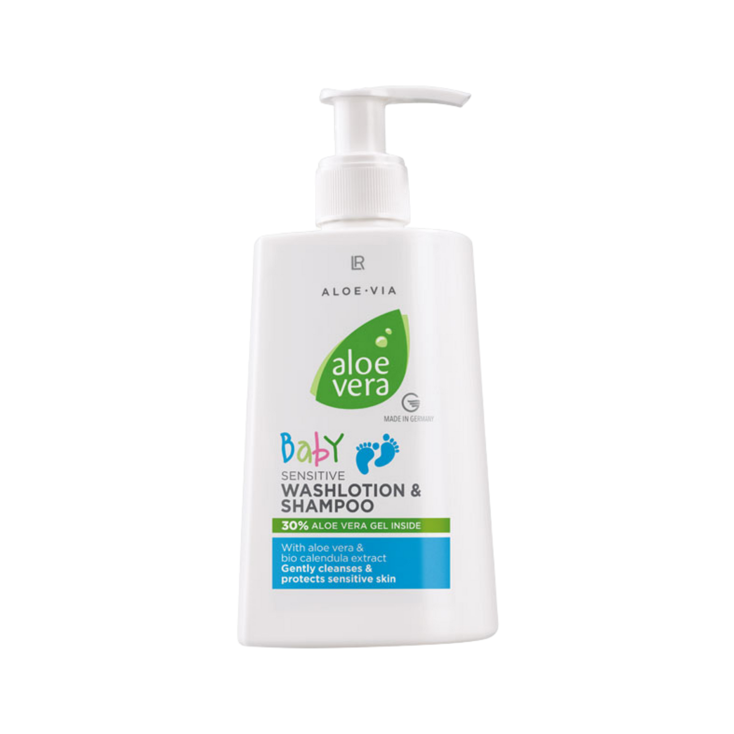 LR ALOE VIA - Aloe Vera Baby Hassas Yıkama Losyonu ve Şampuanı 250ml