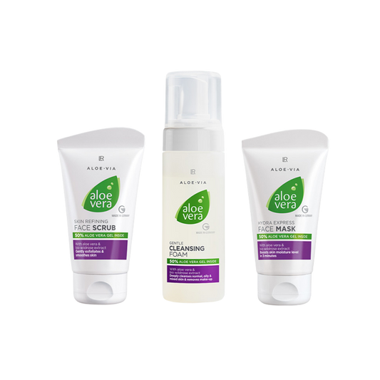 LR ALOE VIA - Inten. Cleansing & Care Set
