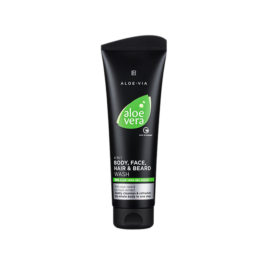 LR ALOE VIA - 4’ü 1 Arada Saç&Vücut&Yüz&Sakal Yıkama Jeli 250ml