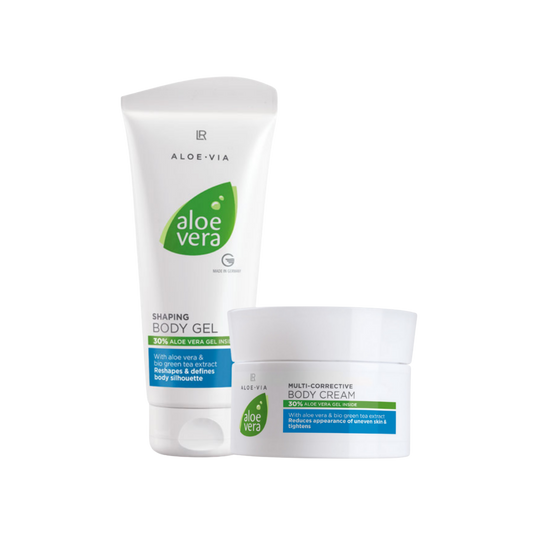 LR ALOE VIA - Aloe Vera Vücut Kremi "Şekillendirici ve Düzenleyici Etki" Set 200ml