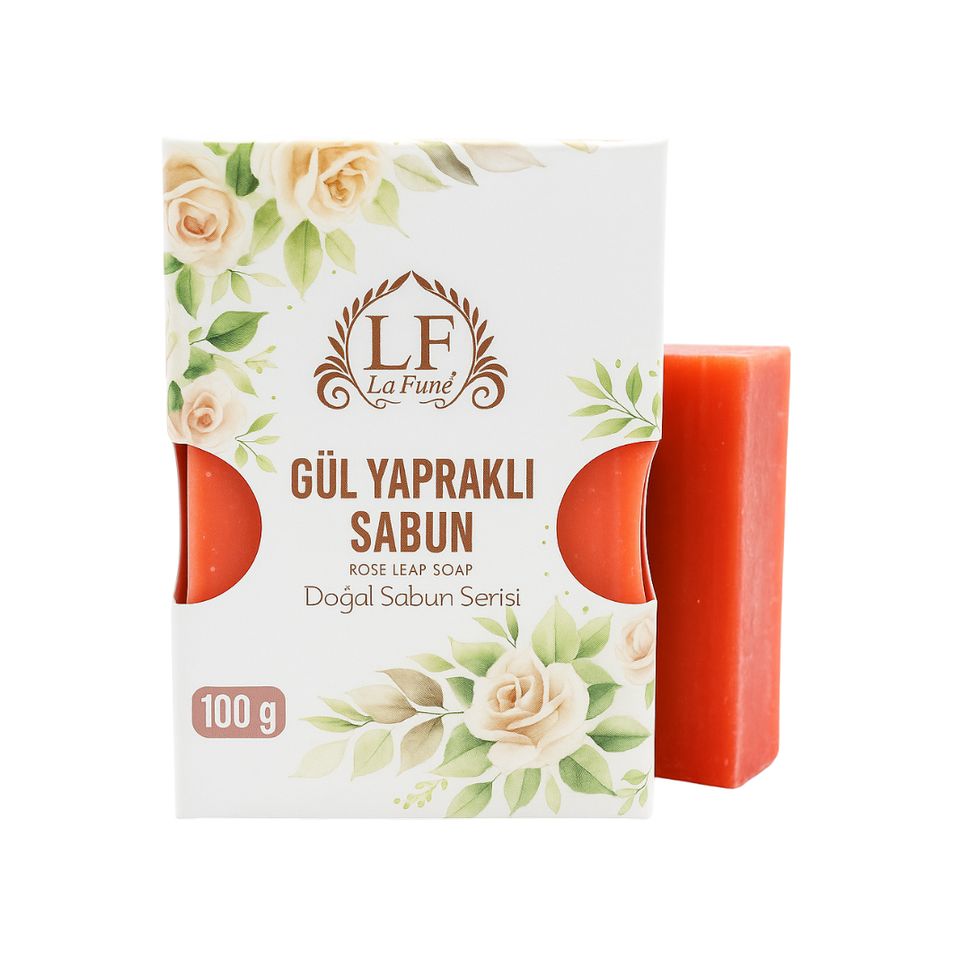 LA FUNE - Gül Yapraklı Nemlendirici Sabun 100GR
