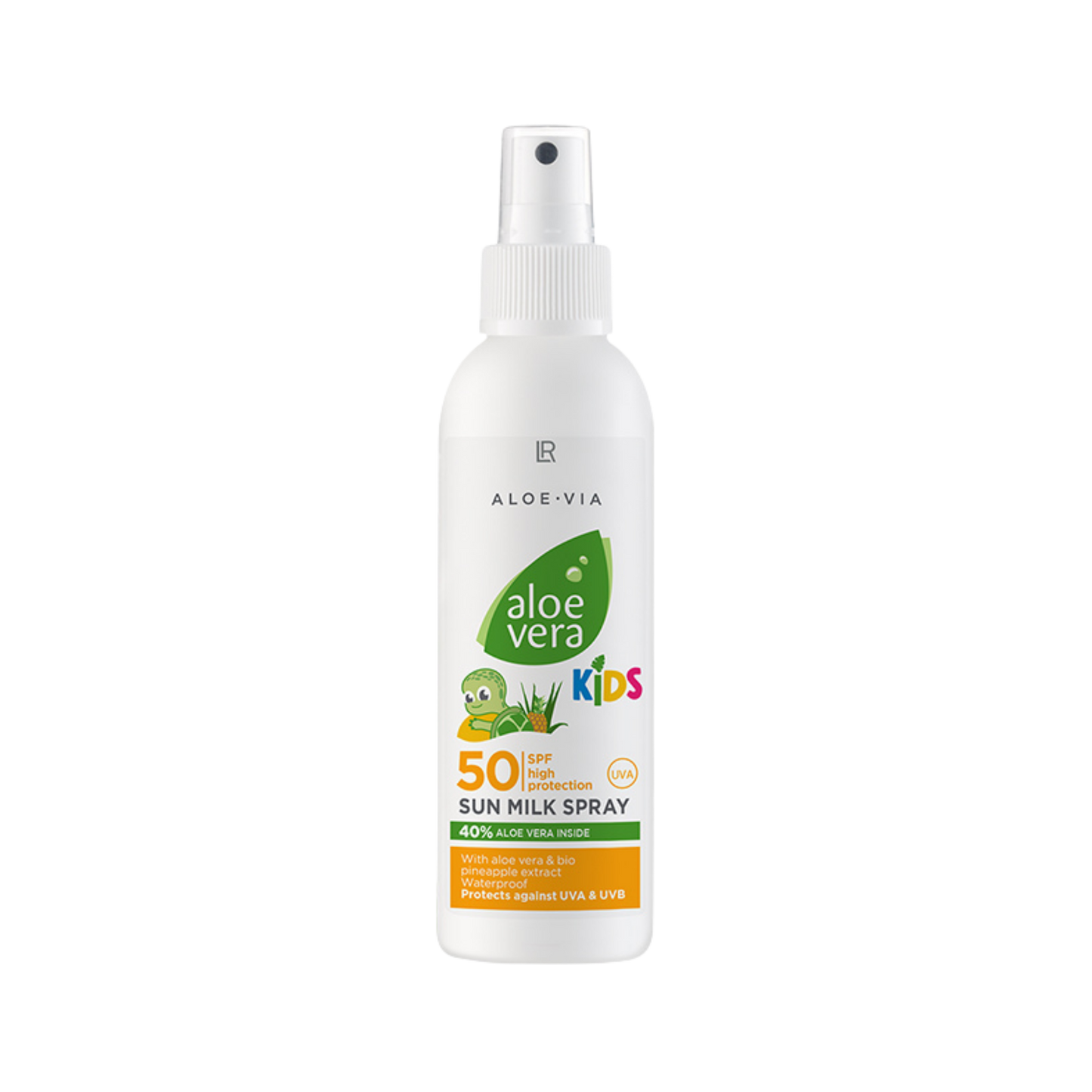LR ALOE VIA - Aloe Vera Çocuklar için Güneş Sütü Spreyi SPF 50 150ml